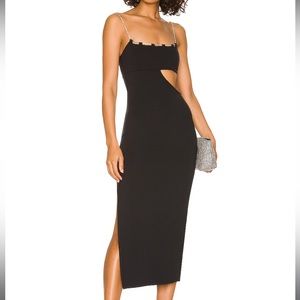 Charlotte Midi Dress in Black size xs
Lovers and Friends Revolve